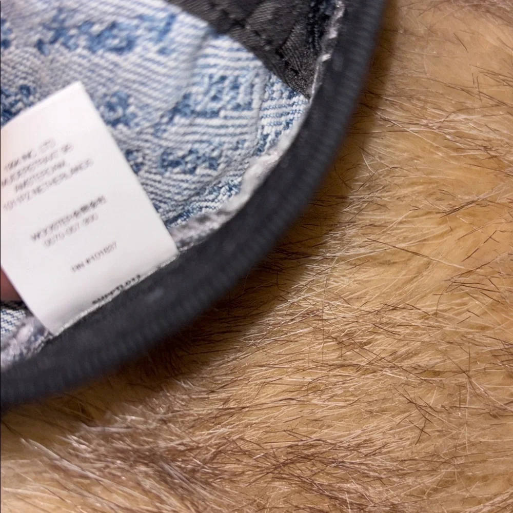 Supreme cotton Cap Navy RARE Hat 5 Panel - Picture 6 of 7